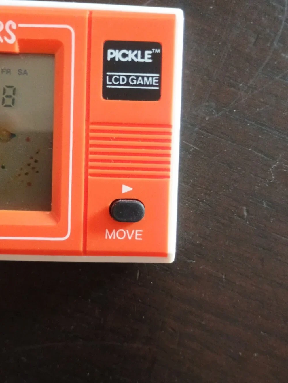 Vintage Space Wars Orange LCD Handheld Game